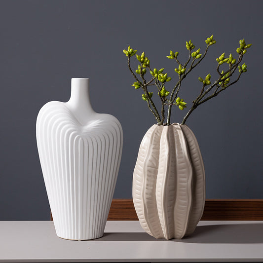 Handcrafted Modern Ceramic Vase - Unique Home Décor Accent, Artistic & Personalized Gift