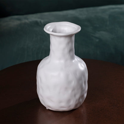 Unique Dual-Handle Ceramic Vase - Modern Home Decor Accent