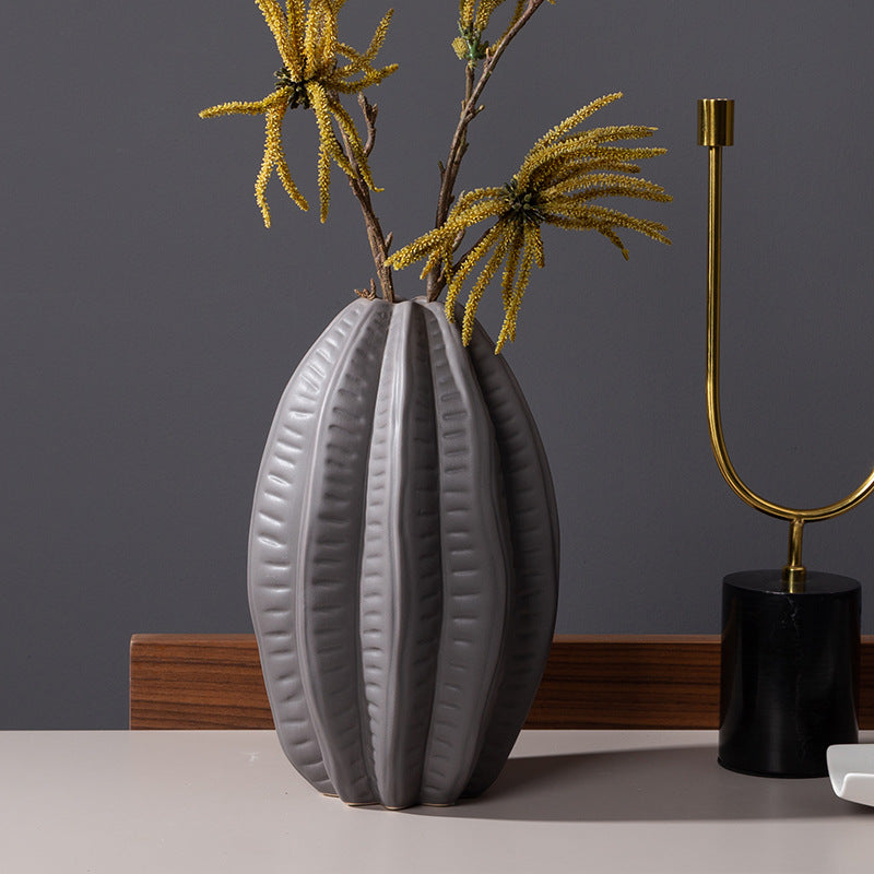 Handcrafted Modern Ceramic Vase - Unique Home Décor Accent, Artistic & Personalized Gift