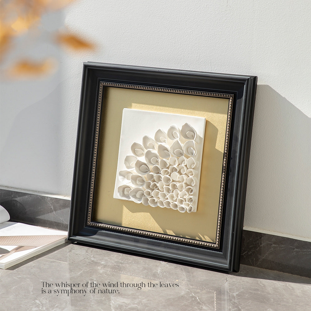 Available in 33 different styles and sizes - Handcrafted Ceramic Wall Art with Frame - Unique Home Decor & Personalized Gift