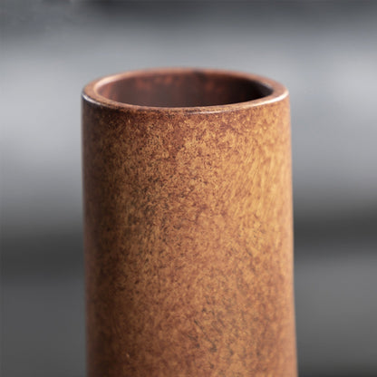 Handcrafted Wabi-Sabi Ceramic Vase - Unique Artistic Decor for Home & Office