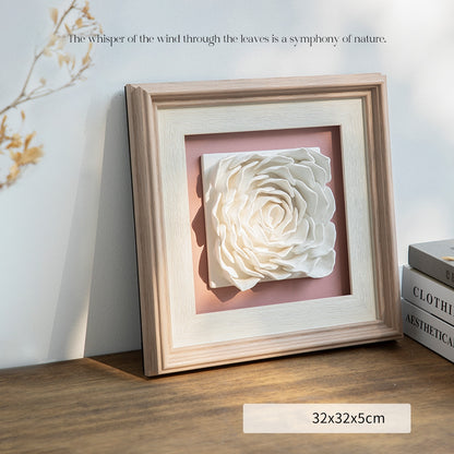 Available in 33 different styles and sizes - Handcrafted Ceramic Wall Art with Frame - Unique Home Decor & Personalized Gift